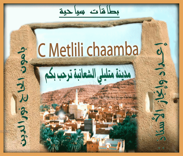 قبيلة الداوي فرع من عرش الشعامبة Metlili-chaamba